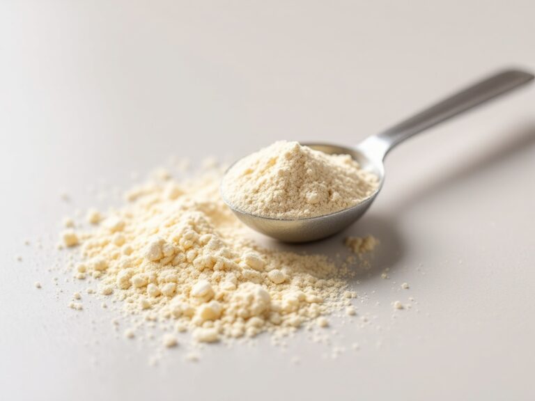 Supplement powder and scoop