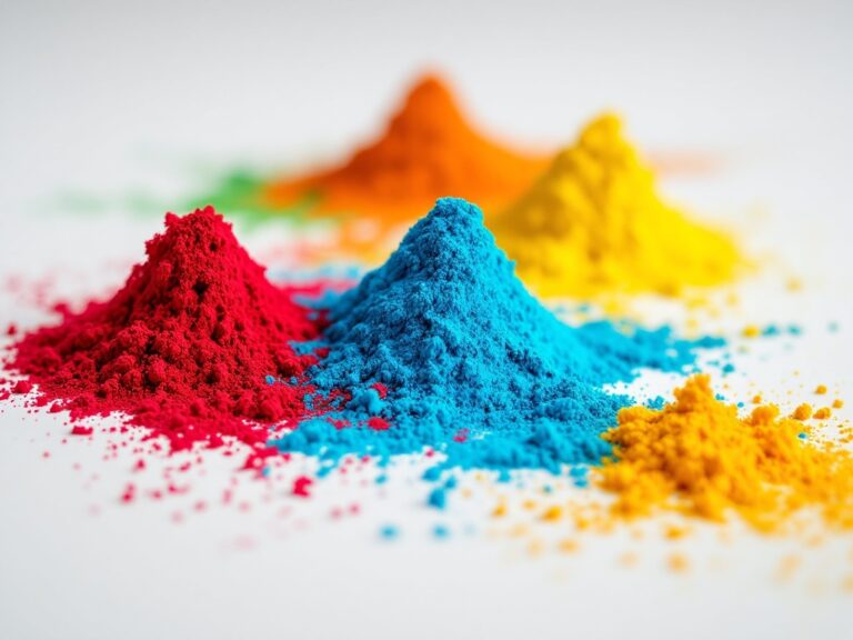 Natural food color powders