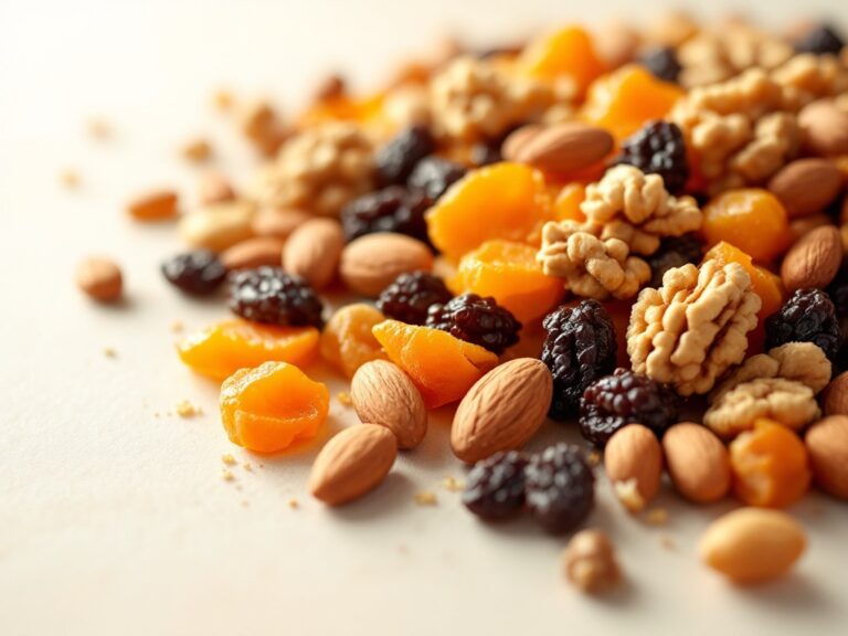 Dried fruits and nuts