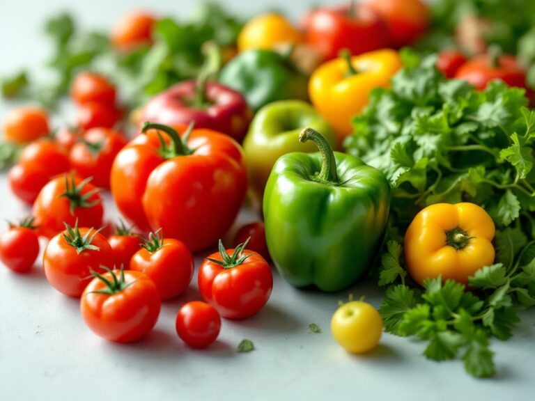 Fresh fruits and vegetables